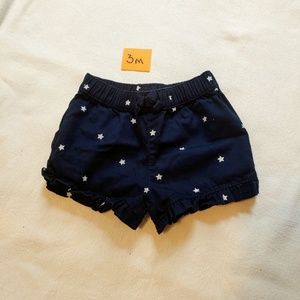 🎀 Navy Twill Shorts